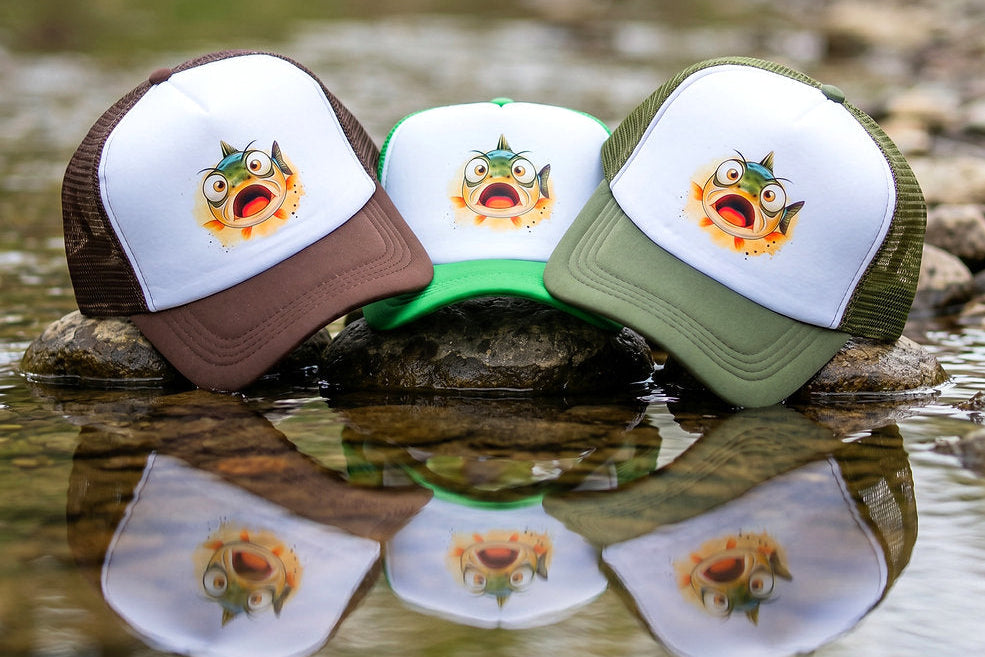 Scared Fish Trucker Hat